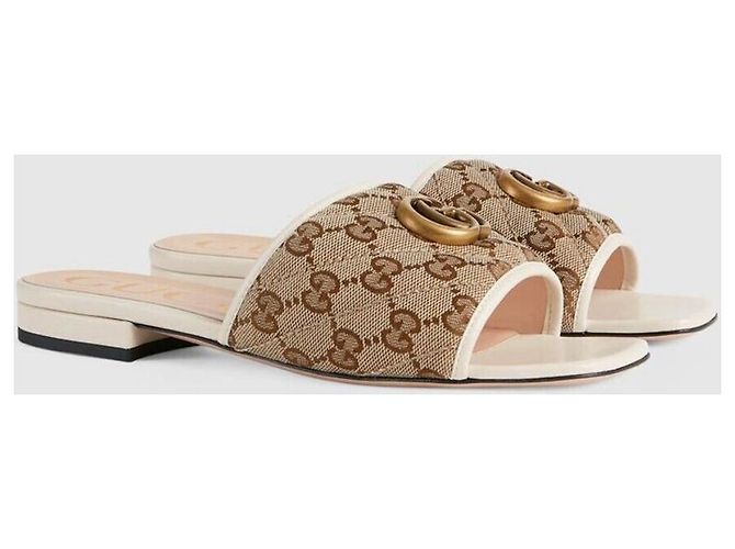 Gucci Sandali Slide Matelassé - vista 9