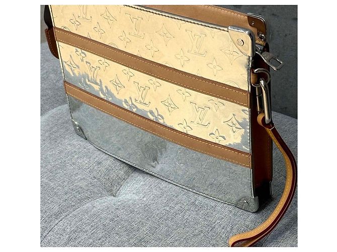 Louis Vuitton Clutch Mirror Trunk Monogram Multicolore - vista 4