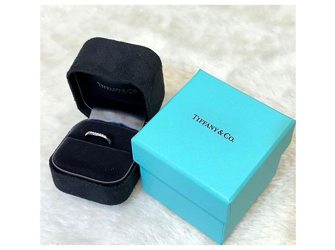 Tiffany & Co Tiffany Platinum Elsa Peretti Ring Blau - Ansicht 6
