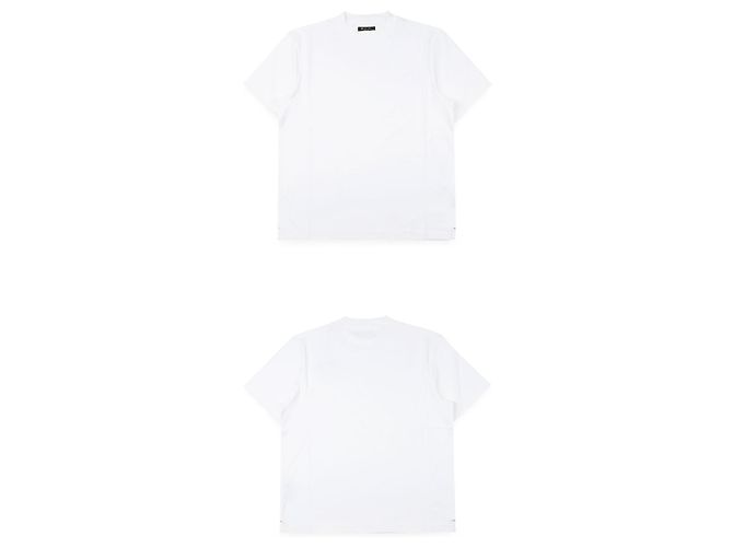 Loro Piana T-shirt basic in cotone a maniche corte (White) - vista 3