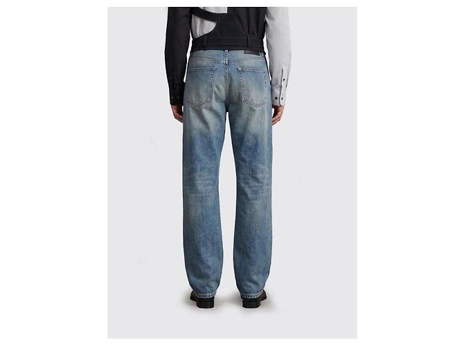 Maison Martin Margiela Jeans con vita sostituita Blu - vista 5