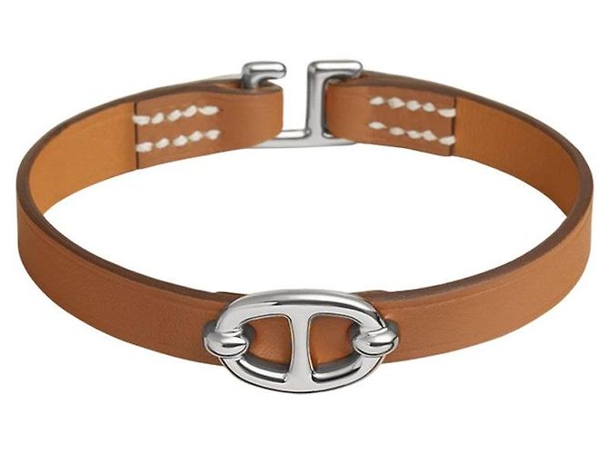 Hermès Pulsera Mini Talasa Silver/Gold Dorado - vista 2