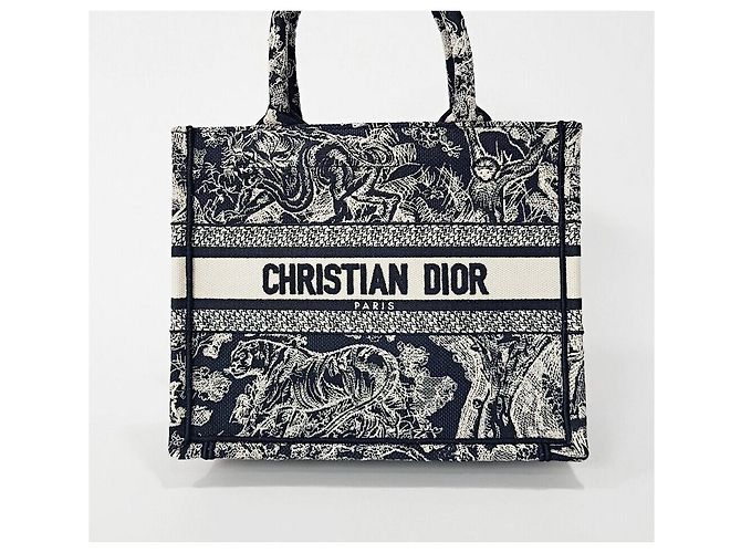 Dior Book Tote Small Tuileries Reverse Embroidery Multicolore - vista 2