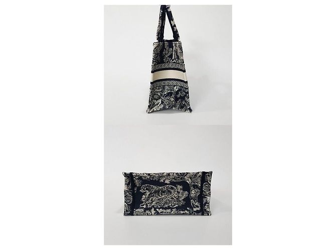 Dior Book Tote Small Tuileries Reverse Embroidery Multicolore - vista 4