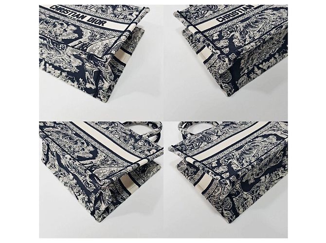 Dior Book Tote Small Tuileries Reverse Embroidery Multicolore - vista 7