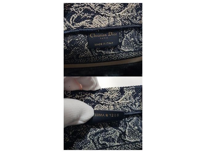 Dior Book Tote Small Tuileries Reverse Embroidery Multicolore - vista 9