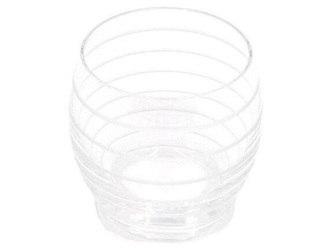 Hermès Fanfare Crystal Old Fashioned Glas-Set Weiß - Ansicht 2