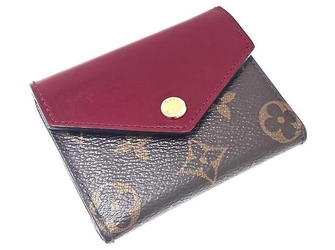 Portafoglio Louis Vuitton Zoe Fuchsia Rosa - vista 2