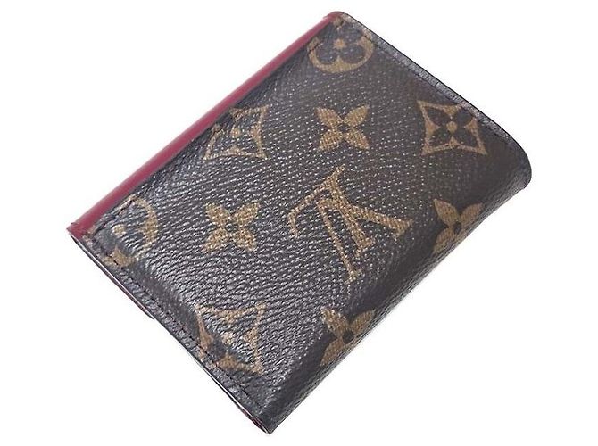 Portafoglio Louis Vuitton Zoe Fuchsia Rosa - vista 3
