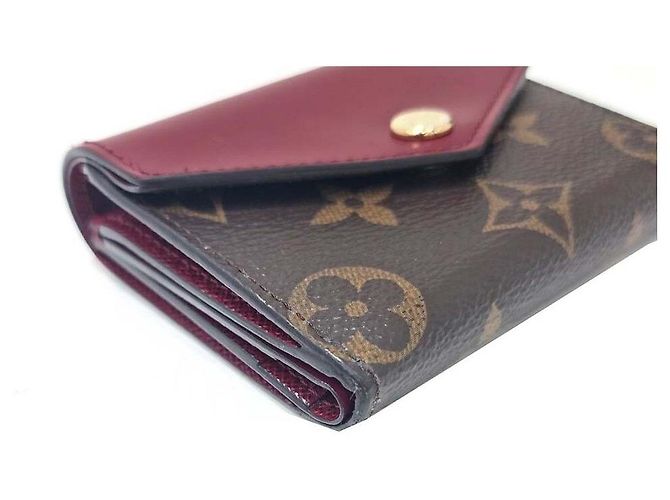 Portafoglio Louis Vuitton Zoe Fuchsia Rosa - vista 4