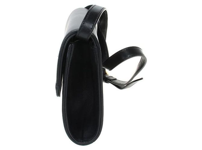 Gucci Borsa a spalla piccola doppia interlocking stamp : Nero - vista 3