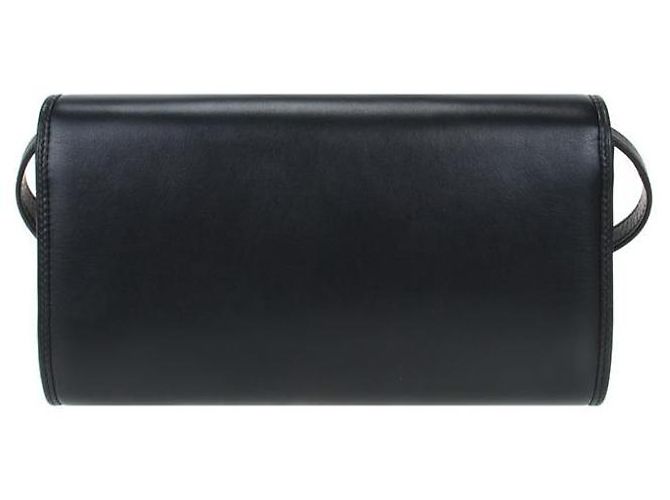 Gucci Borsa a spalla piccola doppia interlocking stamp : Nero - vista 4