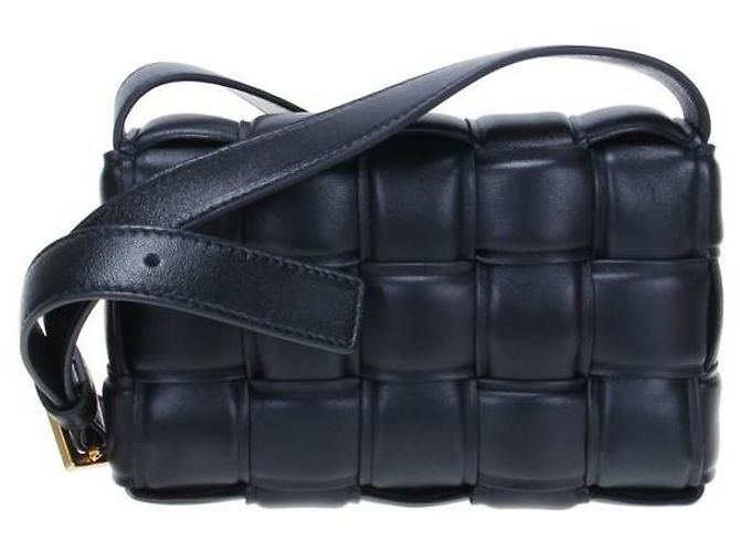 Bottega Veneta Picca borsa Cassette imbottita Nero - vista 3