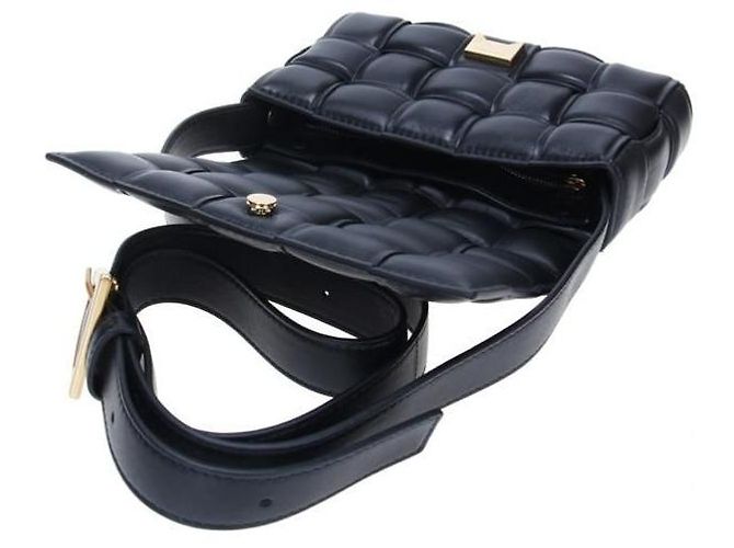 Bottega Veneta Picca borsa Cassette imbottita Nero - vista 4