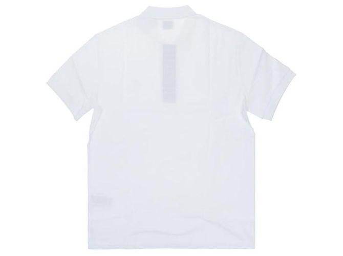 Burberry Polo in piqué di cotone con motivo monogramma - vista 2