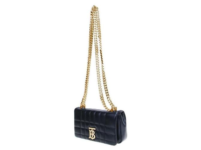 Burberry Mini mala de rodinhas em couro acolchoado Preto - vista 2