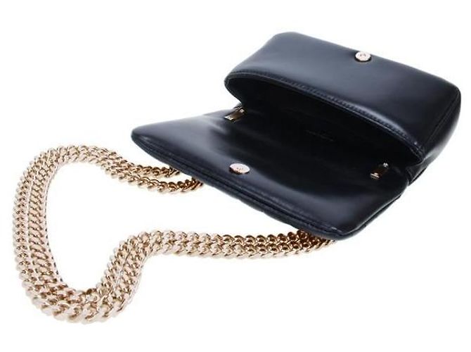 Burberry Mini mala de rodinhas em couro acolchoado Preto - vista 4