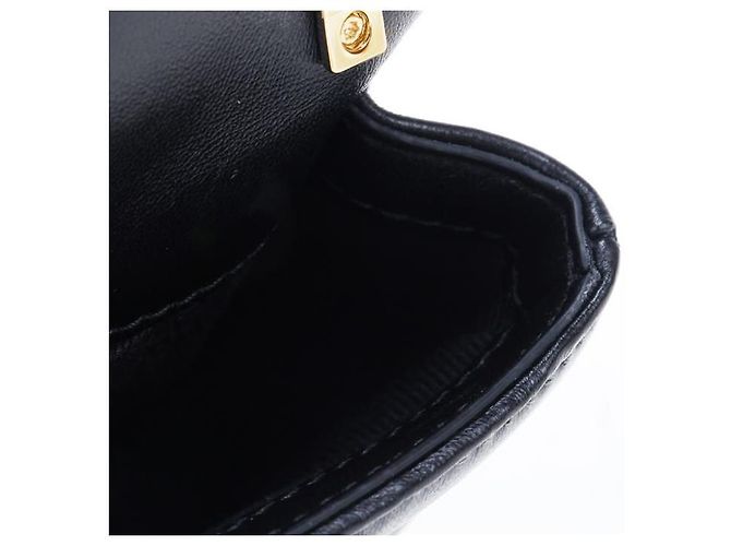 Burberry Mini mala de rodinhas em couro acolchoado Preto - vista 8