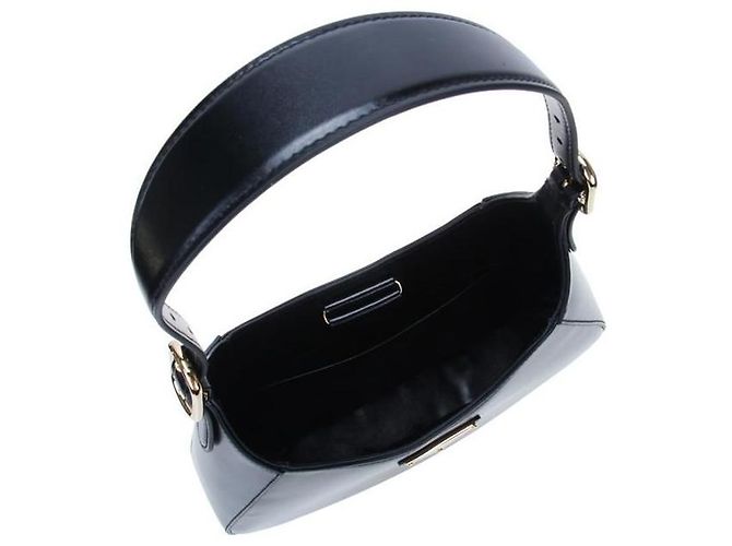Prada Borsa a tracolla media in pelle Nero - vista 4