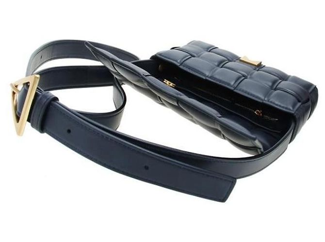 Bottega Veneta Small Padded Cassette stamp: Nero - vista 4