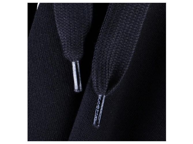 Burberry Kapuzenpullover aus Baumwolle mit Logo-Print Schwarz - Ansicht 7