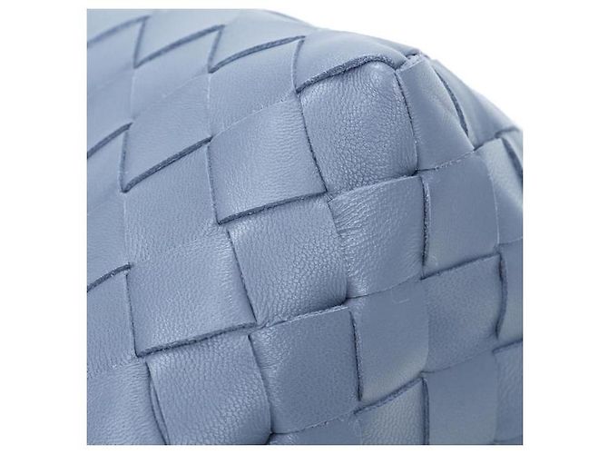Bottega Veneta Picca borsa bucket Intrecciato stamp : Blu - vista 8