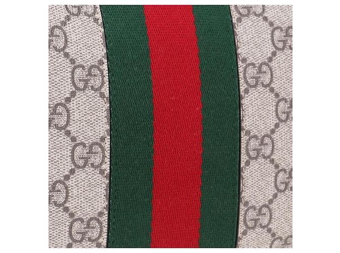 Gucci Borsa GG Supreme Bargo Small Top Handle stamp: Multicolore - vista 8
