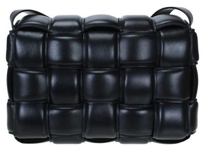 Bottega Veneta Intrecciato Padded Cassette Bag stamp : Schwarz - Ansicht 4