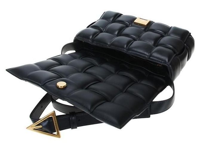 Bottega Veneta Intrecciato Padded Cassette Bag stamp : Schwarz - Ansicht 6