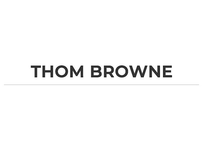 Thom Browne Jersey de punto con raya central en la espalda stamp: Plata - vista 12