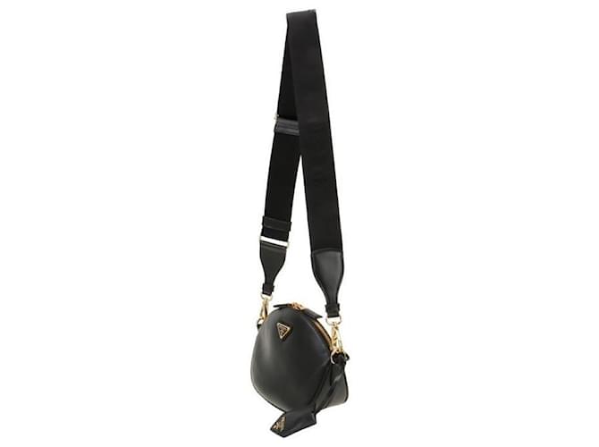 Prada Mini borsa a tracolla in pelle Nero - vista 2