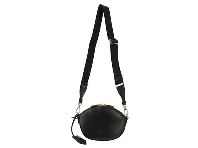 Prada Mini borsa a tracolla in pelle Nero - vista 3