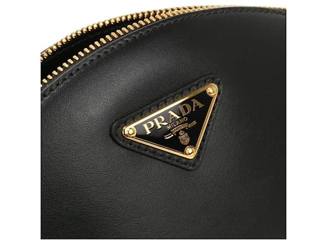 Prada Mini borsa a tracolla in pelle Nero - vista 5