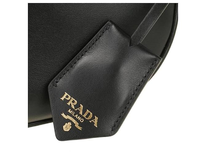 Prada Mini borsa a tracolla in pelle Nero - vista 6