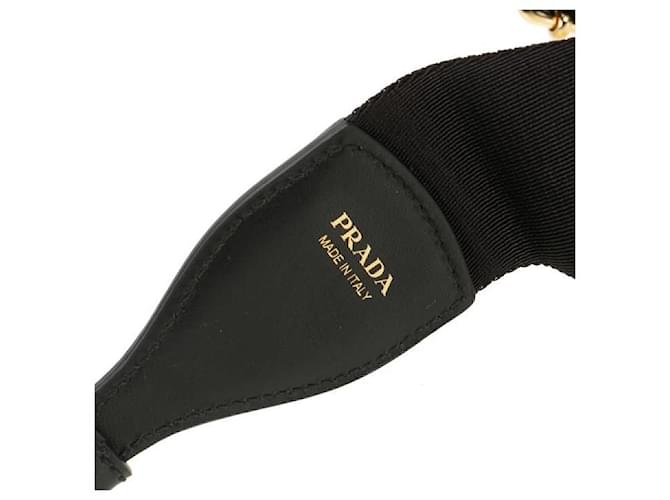 Prada Mini borsa a tracolla in pelle Nero - vista 7