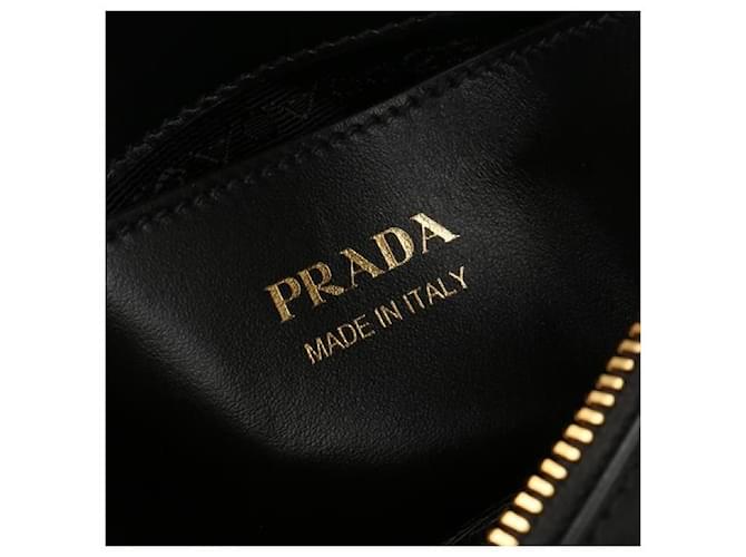 Prada Mini borsa a tracolla in pelle Nero - vista 8