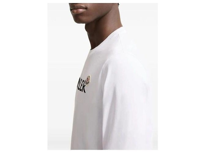Moncler Sweatshirt de algodão Branco - vista 8