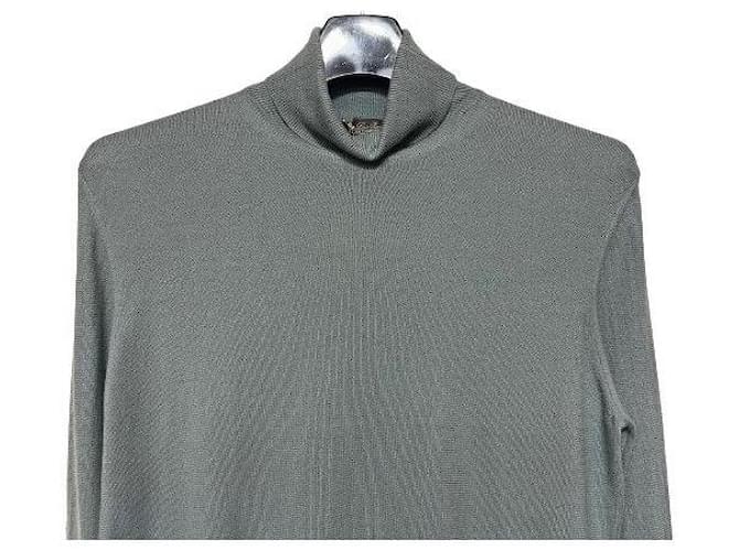 Loro Piana Kaschmir-Rollkragenpullover hellblau stamp: Braun - Ansicht 3