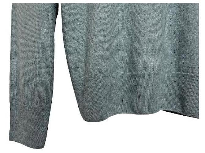 Loro Piana Kaschmir-Rollkragenpullover hellblau stamp: Braun - Ansicht 7
