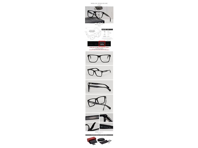 Salvatore Ferragamo Montura de gafas negra cuadrada de acetato moda lujo Negro - vista 2