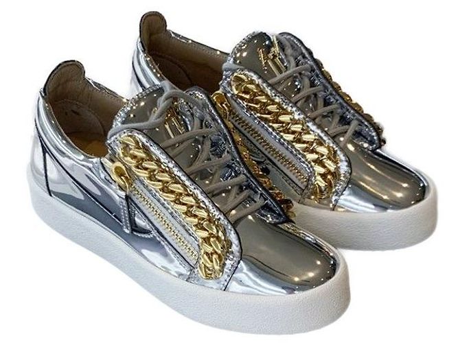 Sneakers Giuseppe Zanotti May London Gold Multicolore - vista 2
