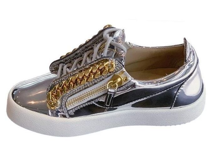 Sneakers Giuseppe Zanotti May London Gold Multicolore - vista 3