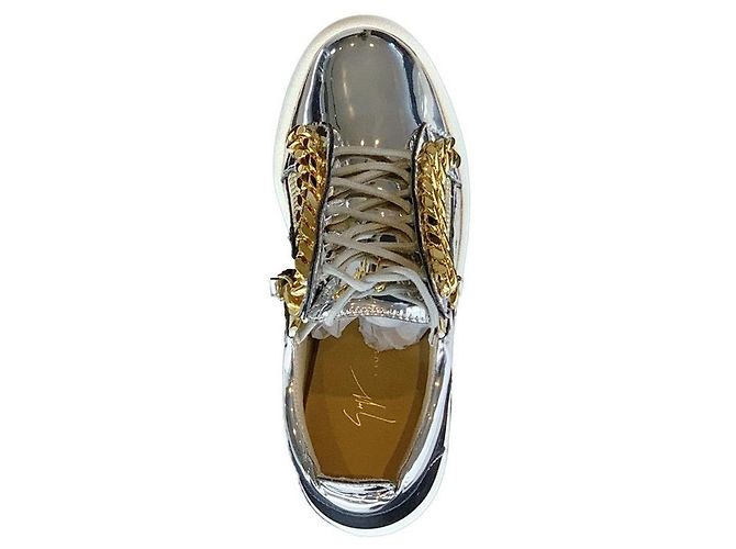Sneakers Giuseppe Zanotti May London Gold Multicolore - vista 5