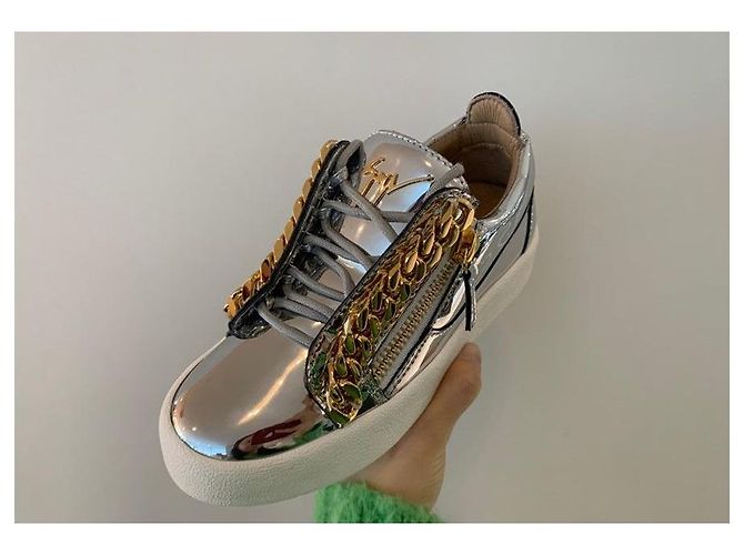 Sneakers Giuseppe Zanotti May London Gold Multicolore - vista 7
