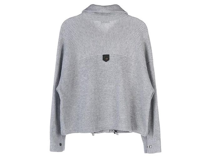 Brunello Cucinelli Kaschmir-Cardigan für Damen Silber - Ansicht 2