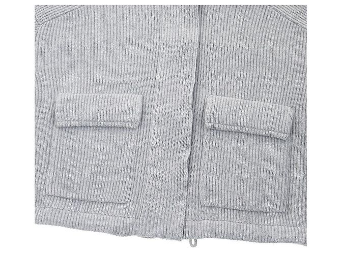 Brunello Cucinelli Kaschmir-Cardigan für Damen Silber - Ansicht 6