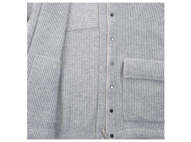 Brunello Cucinelli Kaschmir-Cardigan für Damen Silber - Ansicht 9