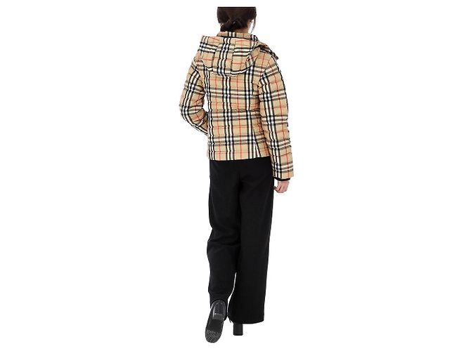 Burberry Houndstooth Pattern Hooded Down Jacket Adult Size Multiple colors - view 12