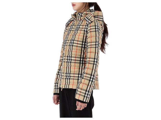 Burberry Houndstooth Pattern Hooded Down Jacket Adult Size Multiple colors - view 3
