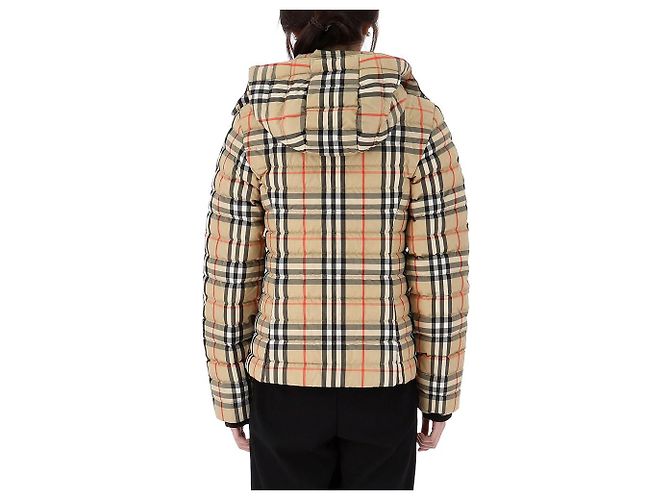 Burberry Houndstooth Pattern Hooded Down Jacket Adult Size Multiple colors - view 4
